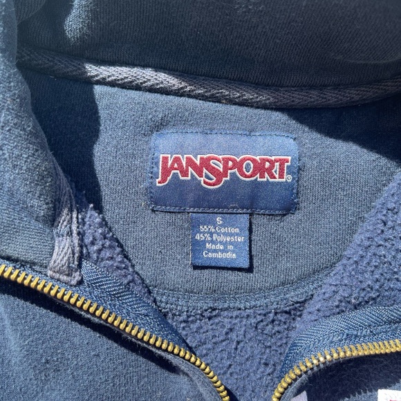 Men's JanSport Sweatshirt Blue Gonzaga S College Active NCAA Basketball School - Picture 3 of 13